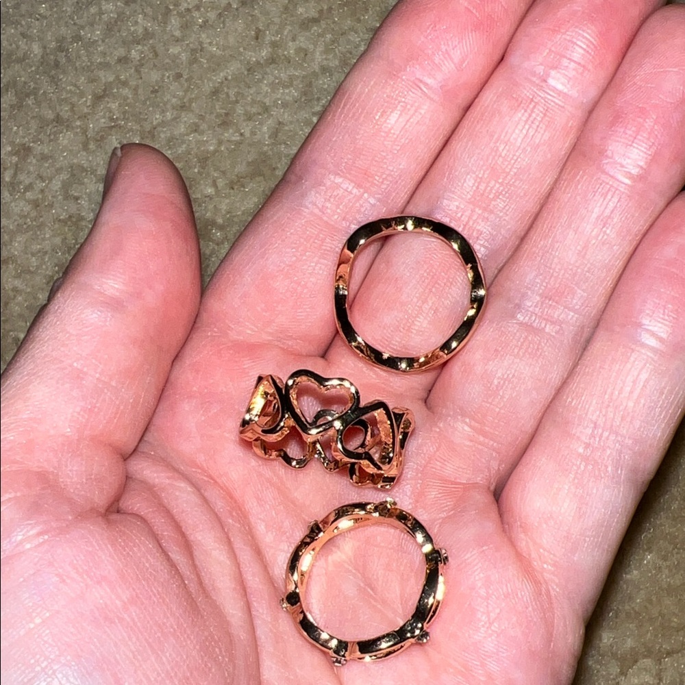 3 Gold Rings